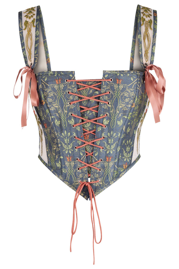Willow Garden Tapestry Corset