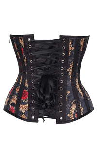 Midnight Rose Baroque Corset