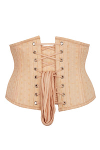 Beige Expert Waist Training Cotton Waspie Corset