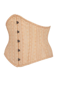 Beige Expert Waist Training Cotton Waspie Corset