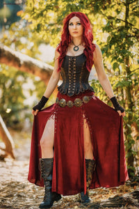 Medieval Inspired Steampunk LARP Corset