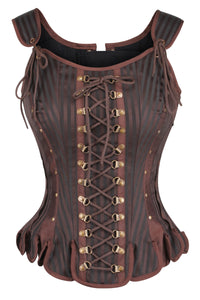 Corset Story WTS818 Medieval Inspired Steampunk LARP Corset