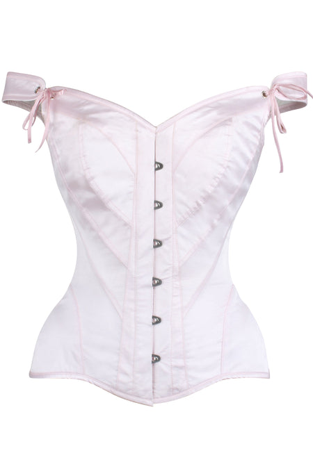 Corset Story WTS928 Pale Pink Sleeved Corset