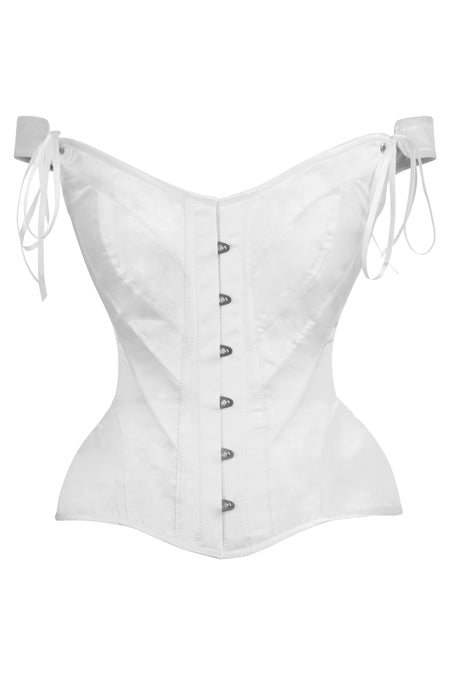 White Sleeved Corset